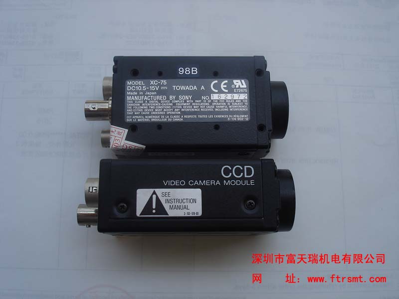 SONY XC-75 KG9-M7210-10X CCD CAMERA YV100IIƶ